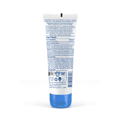 Stream2Sea Every Day Shimmer 2.5 oz SPF 45 Sunscreen - 2