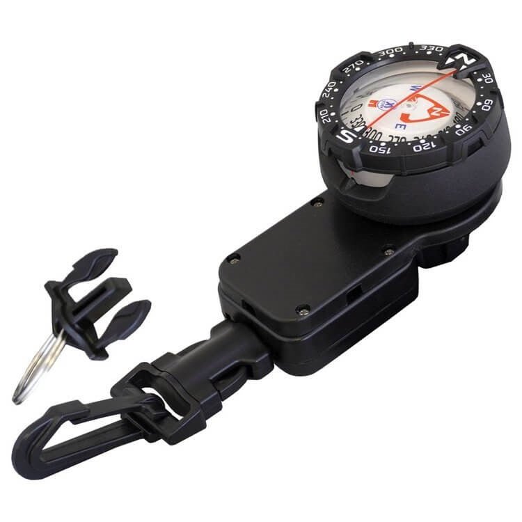 XS Scuba QuikVu Compass - Retractable - 1