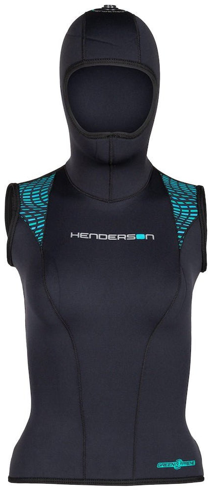 Henderson Womens 5/3 Greenprene Hooded Vest - 2 - 1