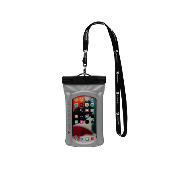 Gecko Waterproof Float Phone Dry Bag - Grey - 2