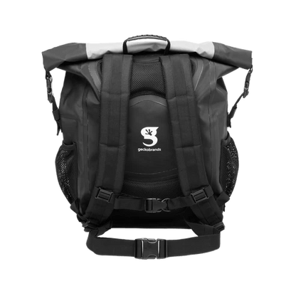 Gecko Paddler 30L Waterproof Backpack - Royal Blue / Neon Green - 3