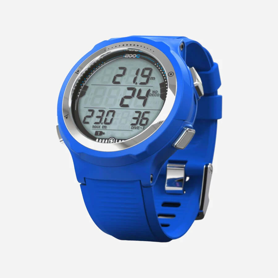 Aqualung I200C Wrist Watch Dive Computer - Blue - 2