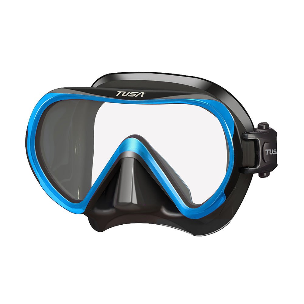 Tusa Ino Mask - Black/Fish Tail Blue - 8