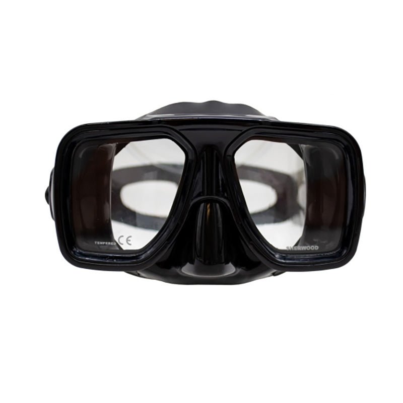 Sherwood Vantage Diving Mask - Black Silicone - 3