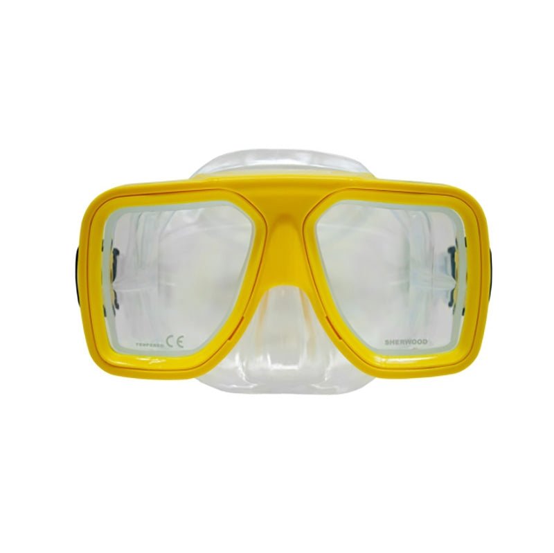 Sherwood Vantage Diving Mask - Yellow - 2