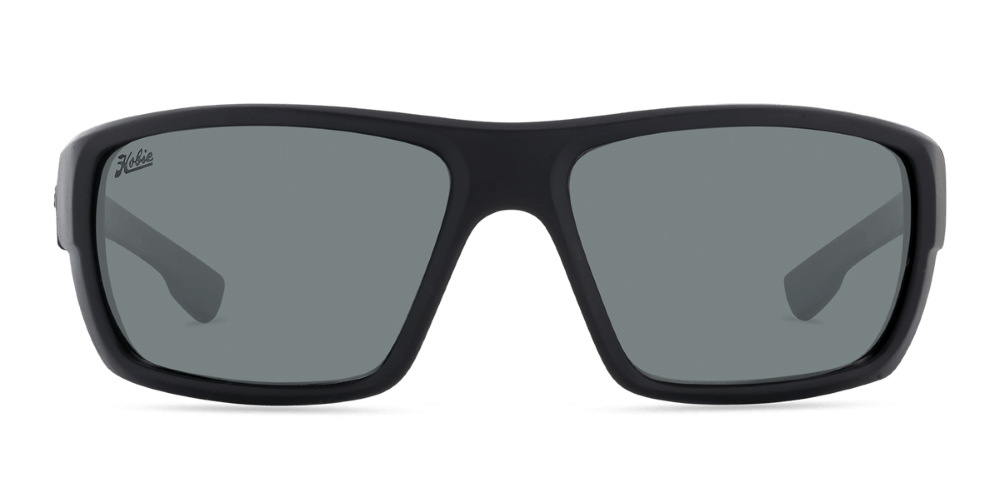 Hobie Eyewear Mojo Float Satin Black Frame With Grey Polarized Lens