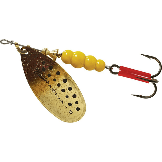 MEPPS Aglia Spinner with Treble - Brown Trout - 1
