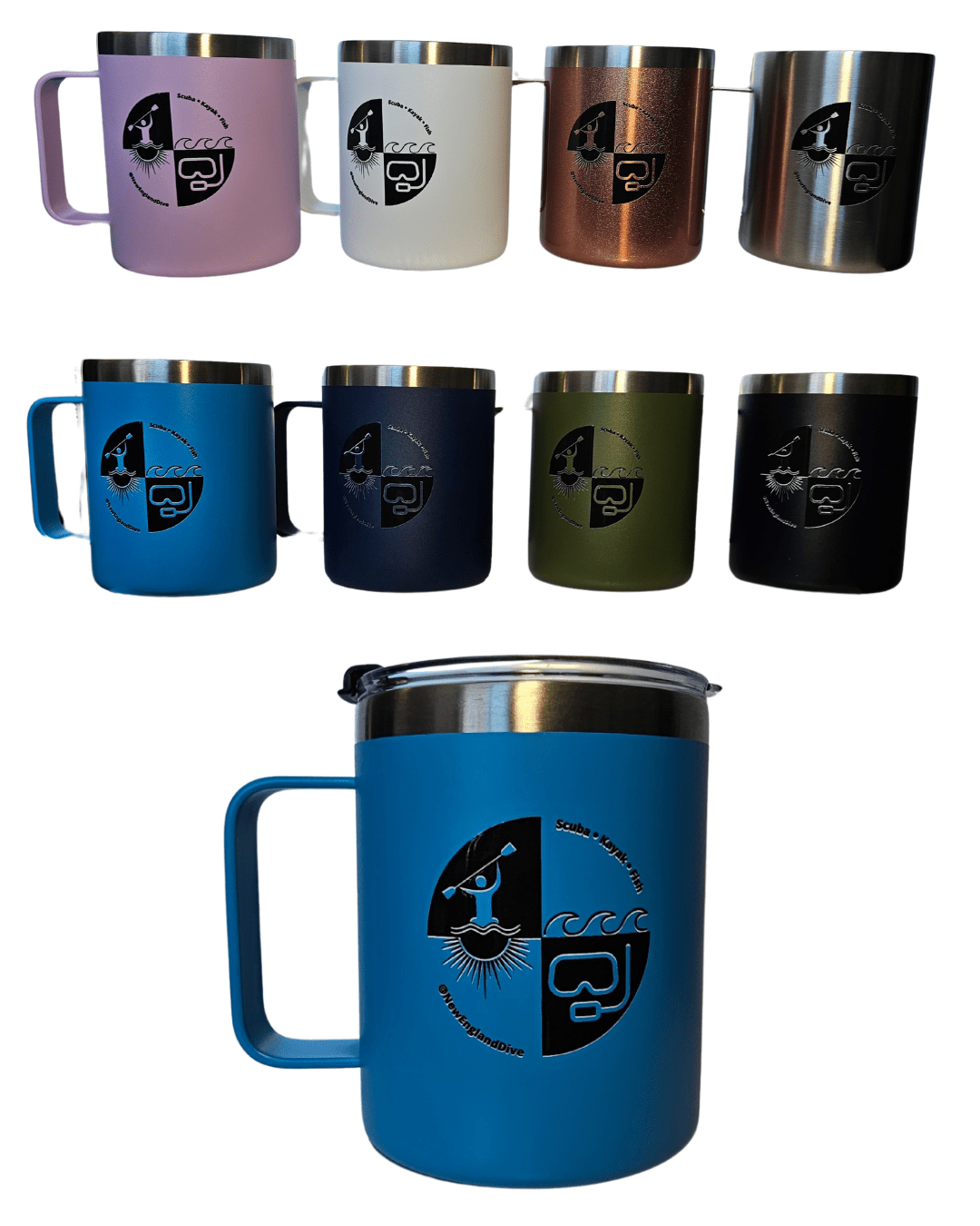 NED Custom 12oz Mug - Black - 2