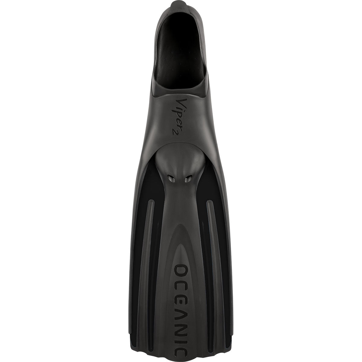 Oceanic Viper 2 Fullfoot Fins - Black / Black - 5