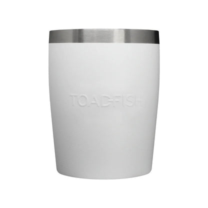 Toadfish Non - Tipping 10oz Rocks Tumblers - White - 8