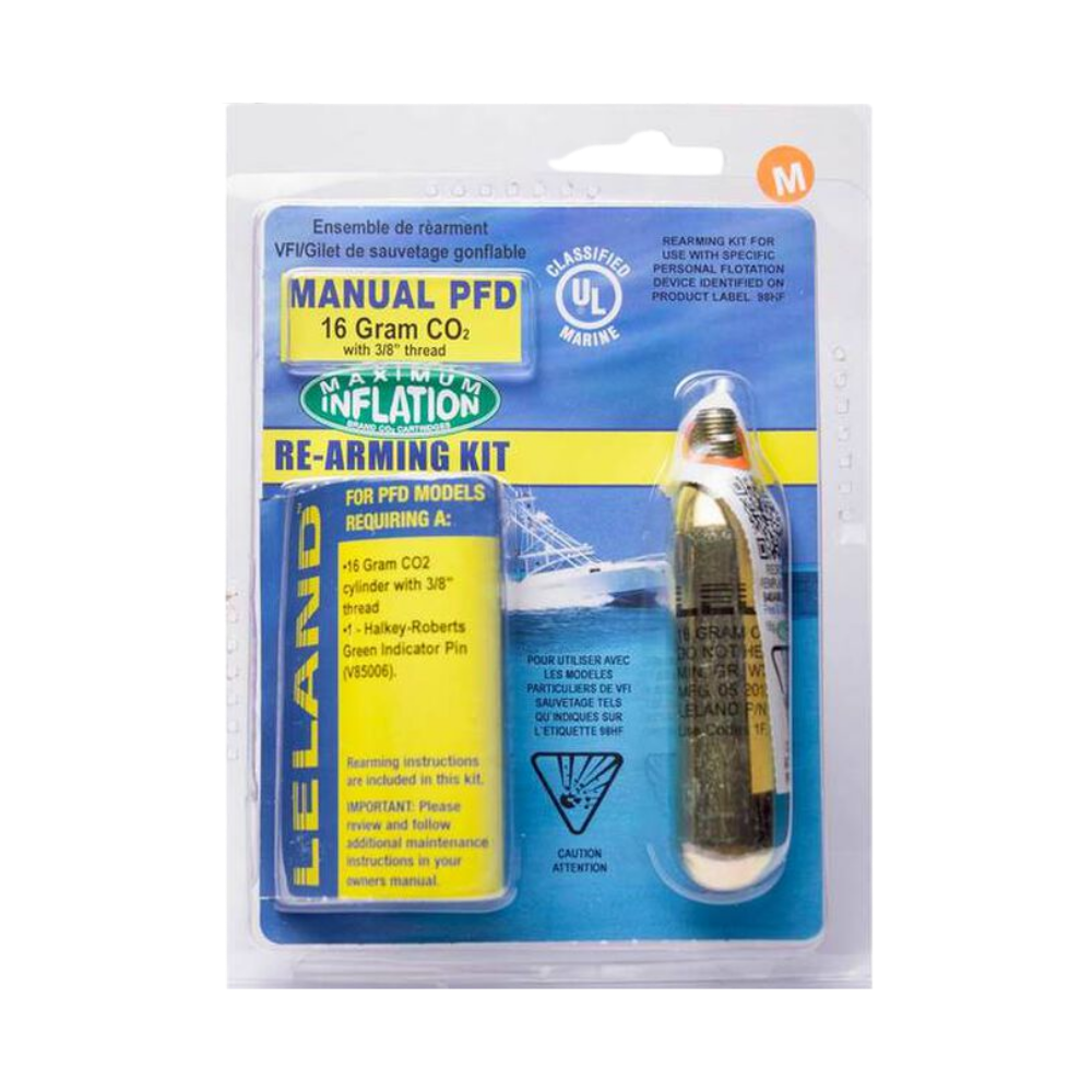 Hobie Pfd Inflatable Rearm Kit 16g - 1