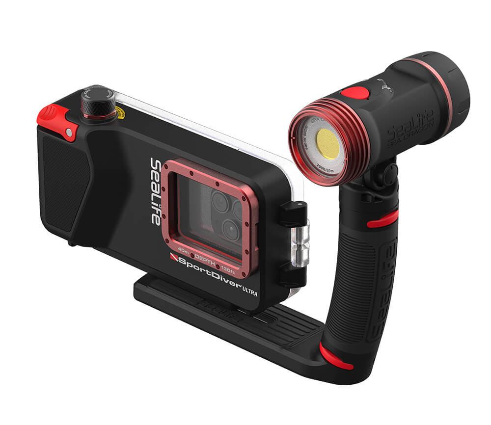 Sealife SportDiver Ultra Pro 2500 Set for iPhone & Android