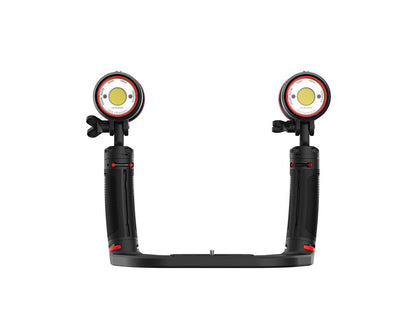 Sealife Sea Dragon Duo 10K+ Color Boost Set (2x 5000+ Color Boost lights, 2 Grips, Ultra Dual Tray, Duo Case) - 1