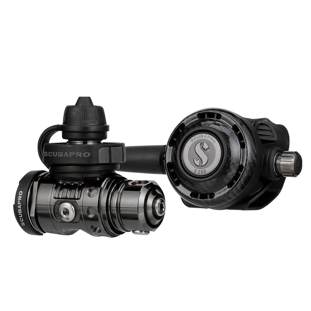 Scubapro MK19 EVO G260 Carbon Black Tec Regulator - Din - 1