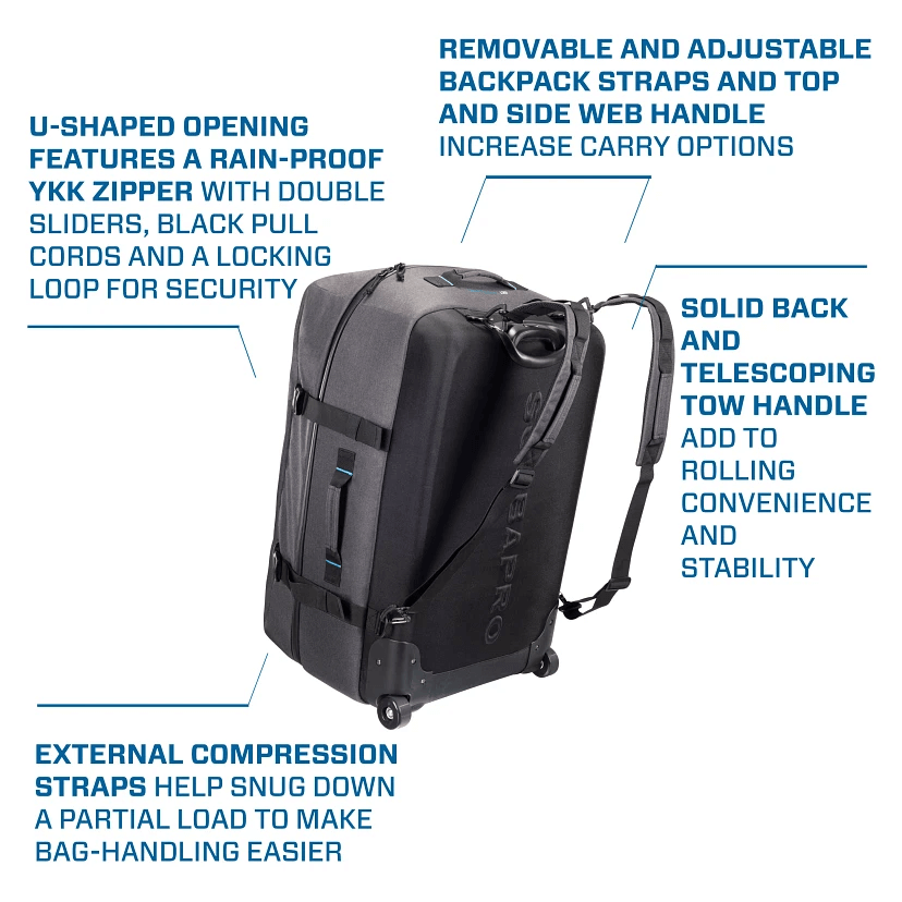 Scubapro Definition 130 Roller Bag