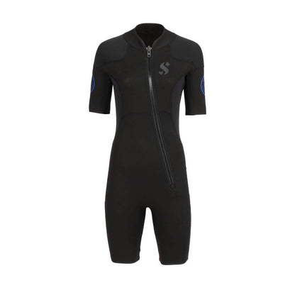 Scubapro Womens 2.5mm ONEFlex Front Zip Shorty - XS - 1