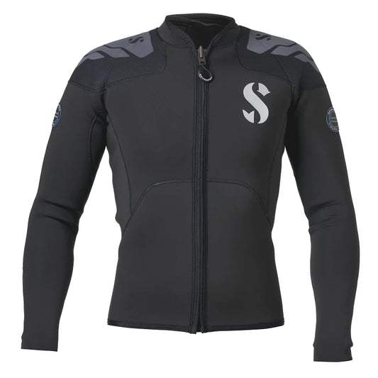 Scubapro Mens Everflex Yulex 3mm Long Sleeve Jacket - XS - 1