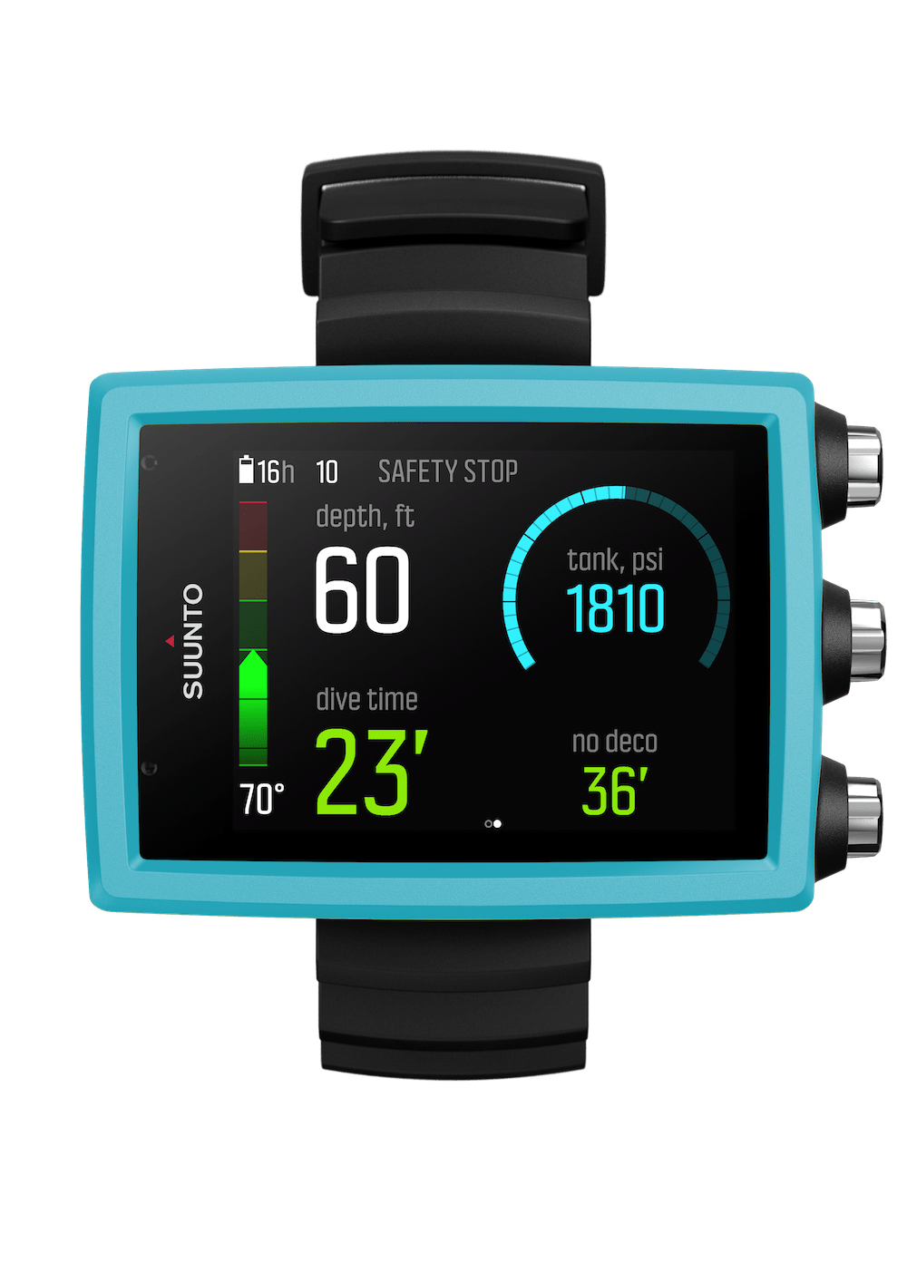 Suunto Eon Core Dive Computer - Aqua Blue - 4