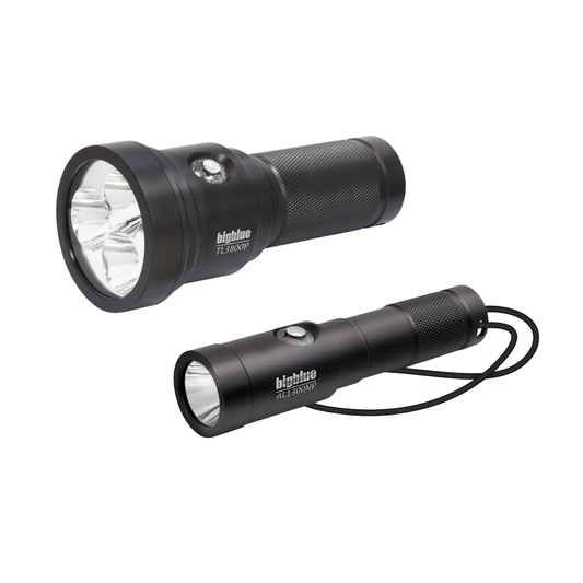 Bigblue Technical Diving Light Combo Pack: TL3800P + AL1300NP - 6