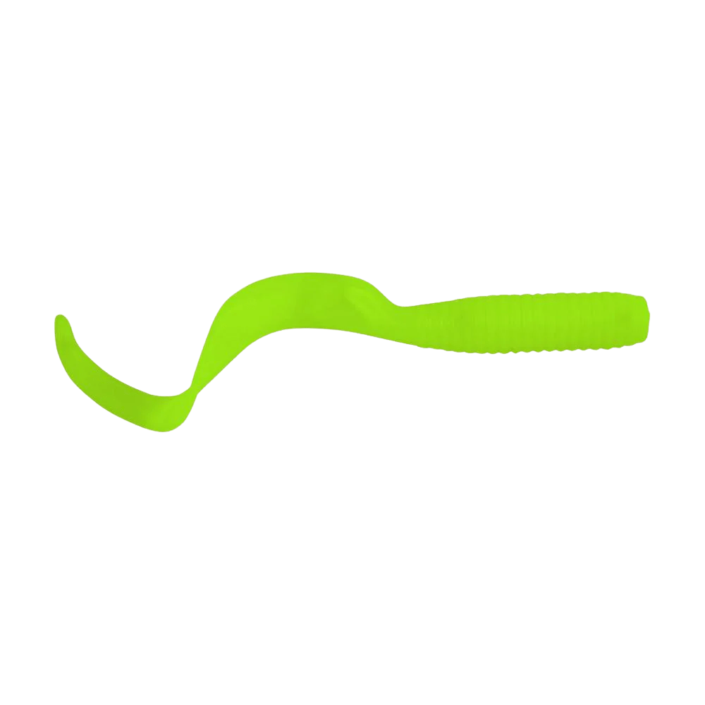 Berkley Gulp Saltwater Grub 4in - Chartreuse - 5