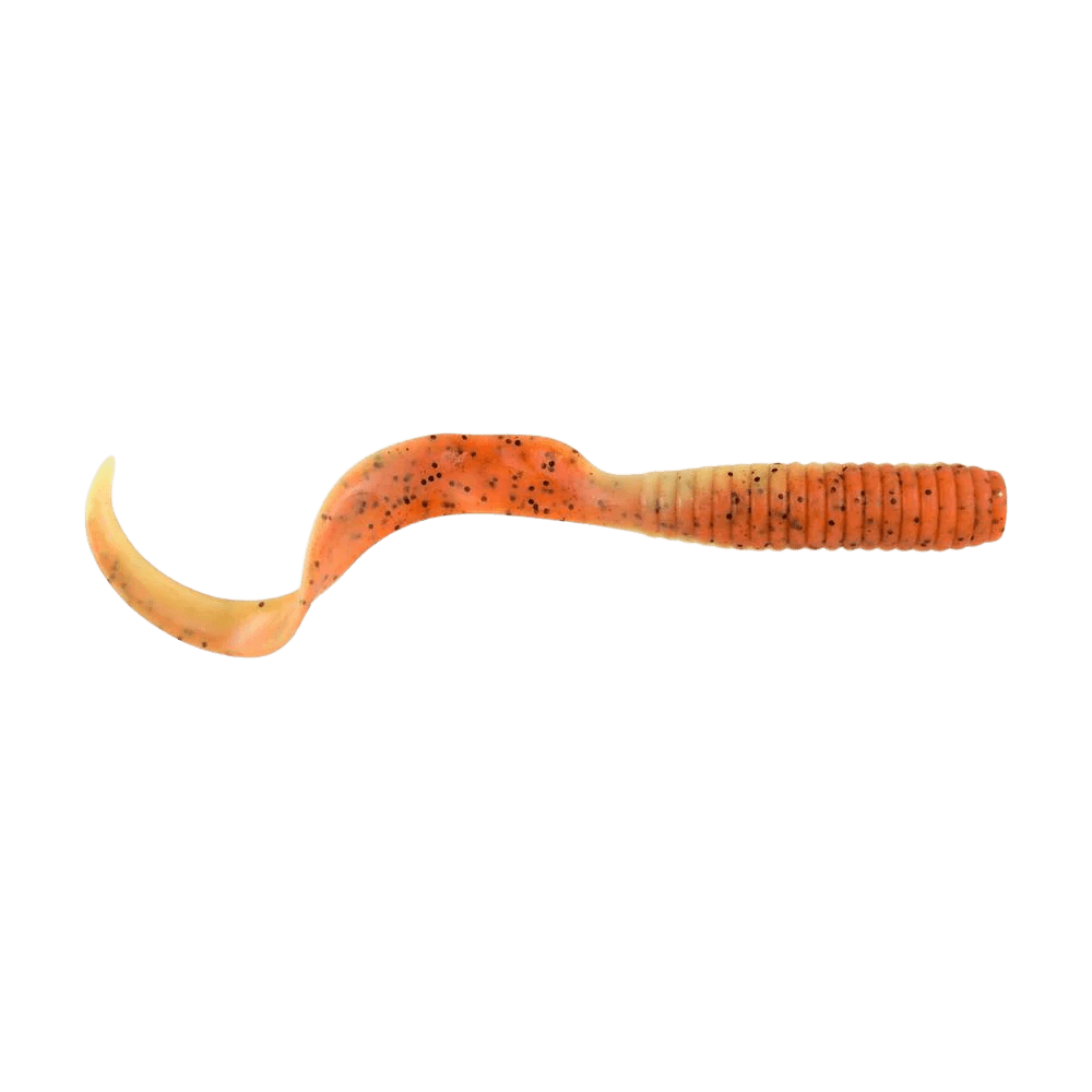 Berkley Gulp Saltwater Grub 6in - Orange Tiger - 2