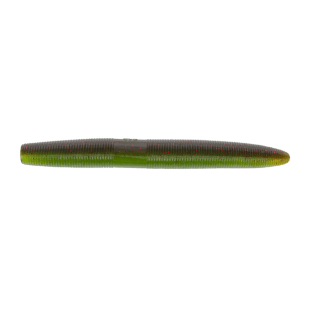 Gary Yamamoto 5" Senko - Green Pumpkin W/Sm Red - 3