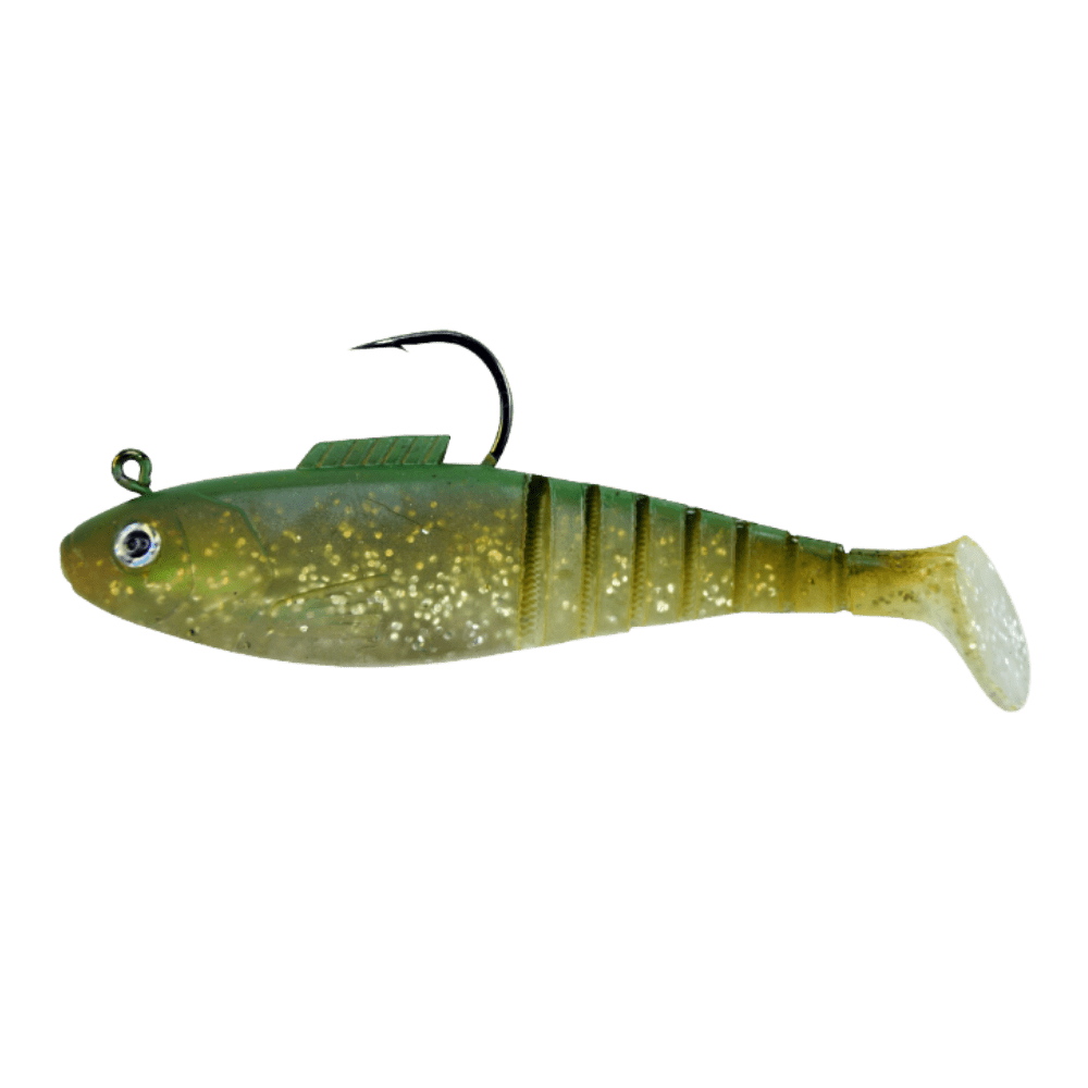Egret Baits Vudu Saltwater Shad 4" - Greenback - 4