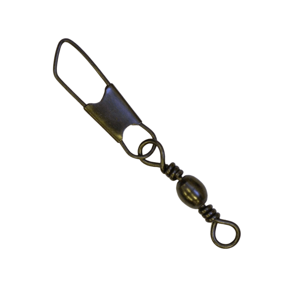 Eagle Claw Barrel Swivel W/Safety Snap - 7 - 1