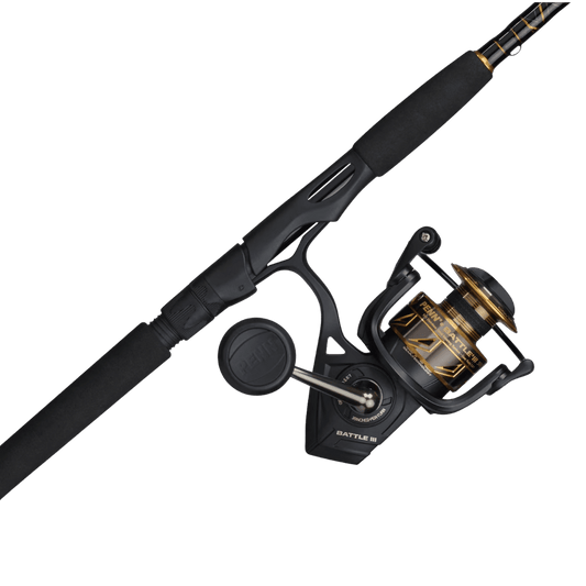PENN Battle III Combo 7' 1pc Med/Hvy 6000 - 1