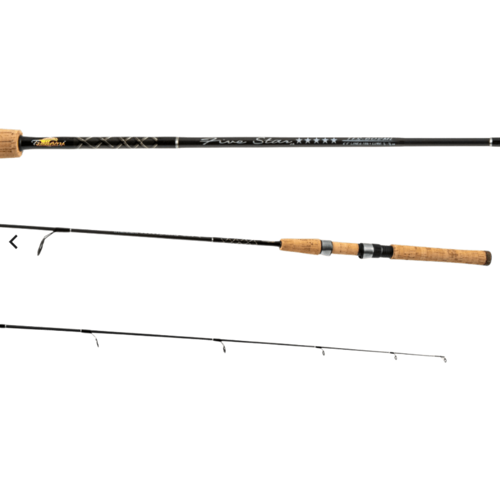 Tsunami Five Star Freshwater Spinning Rod - 6' Medium - 1