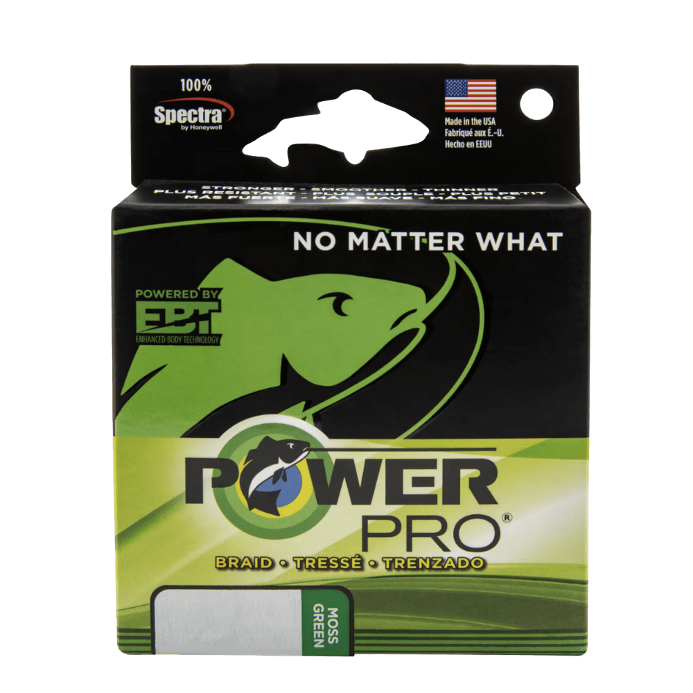 Power Pro Braided Line 150yds Green - 30lb - 1