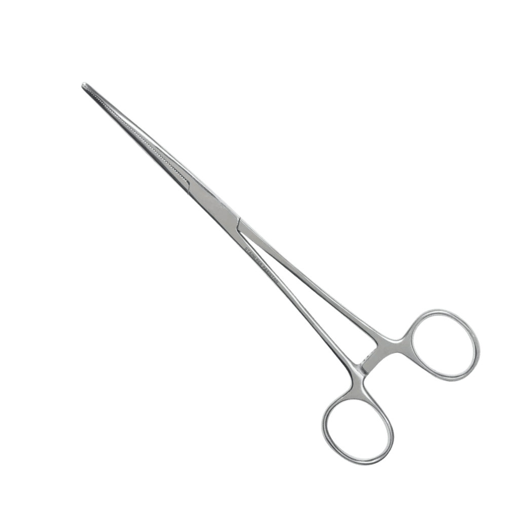 Baker 8" Curved Forceps - 1