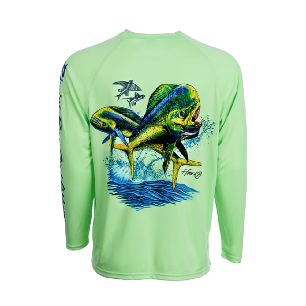 Bimini Bay Hook M' Graphic Tee - Paradise Green - Mahi