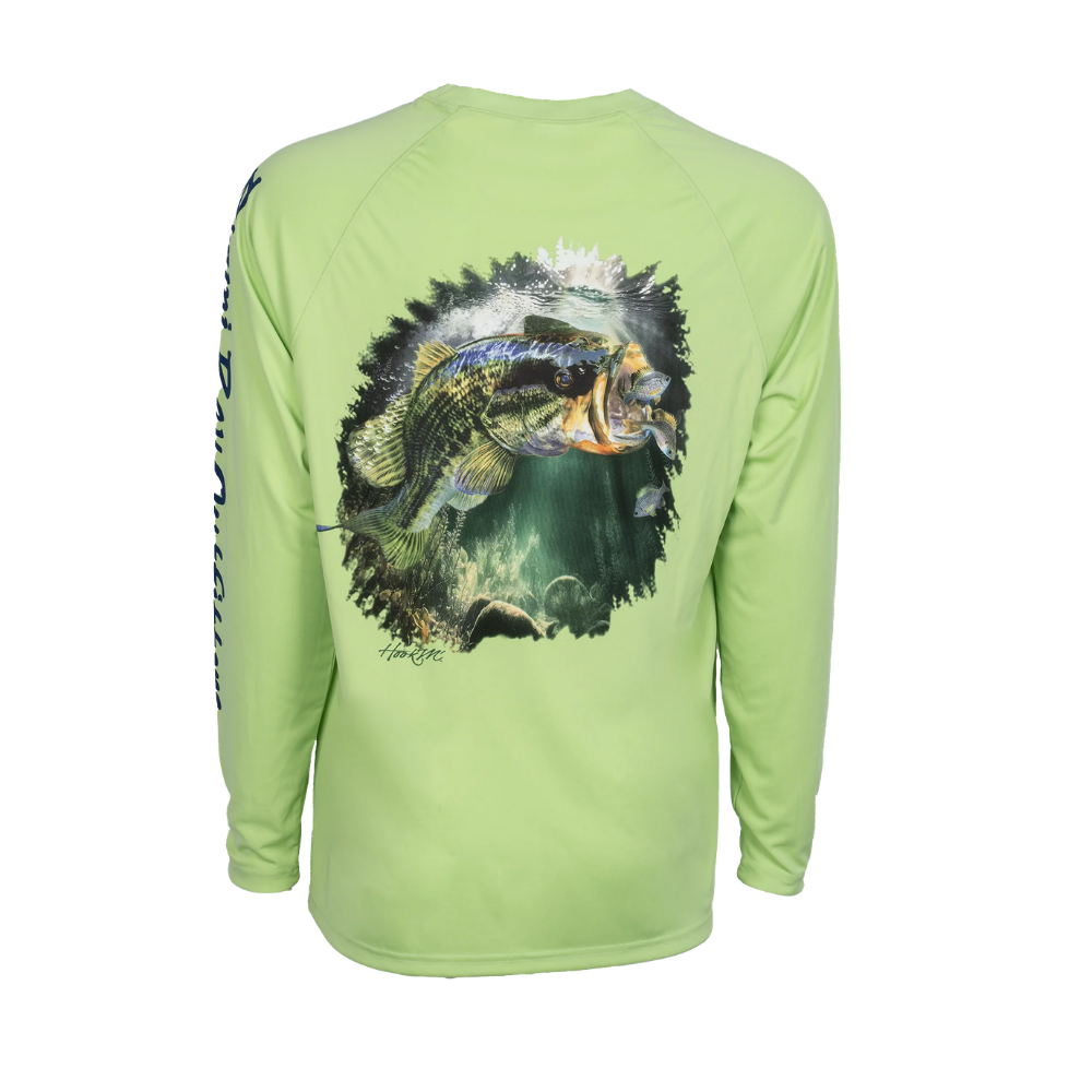 Bimini Bay Hook M' Graphic Tee - Green - Bass