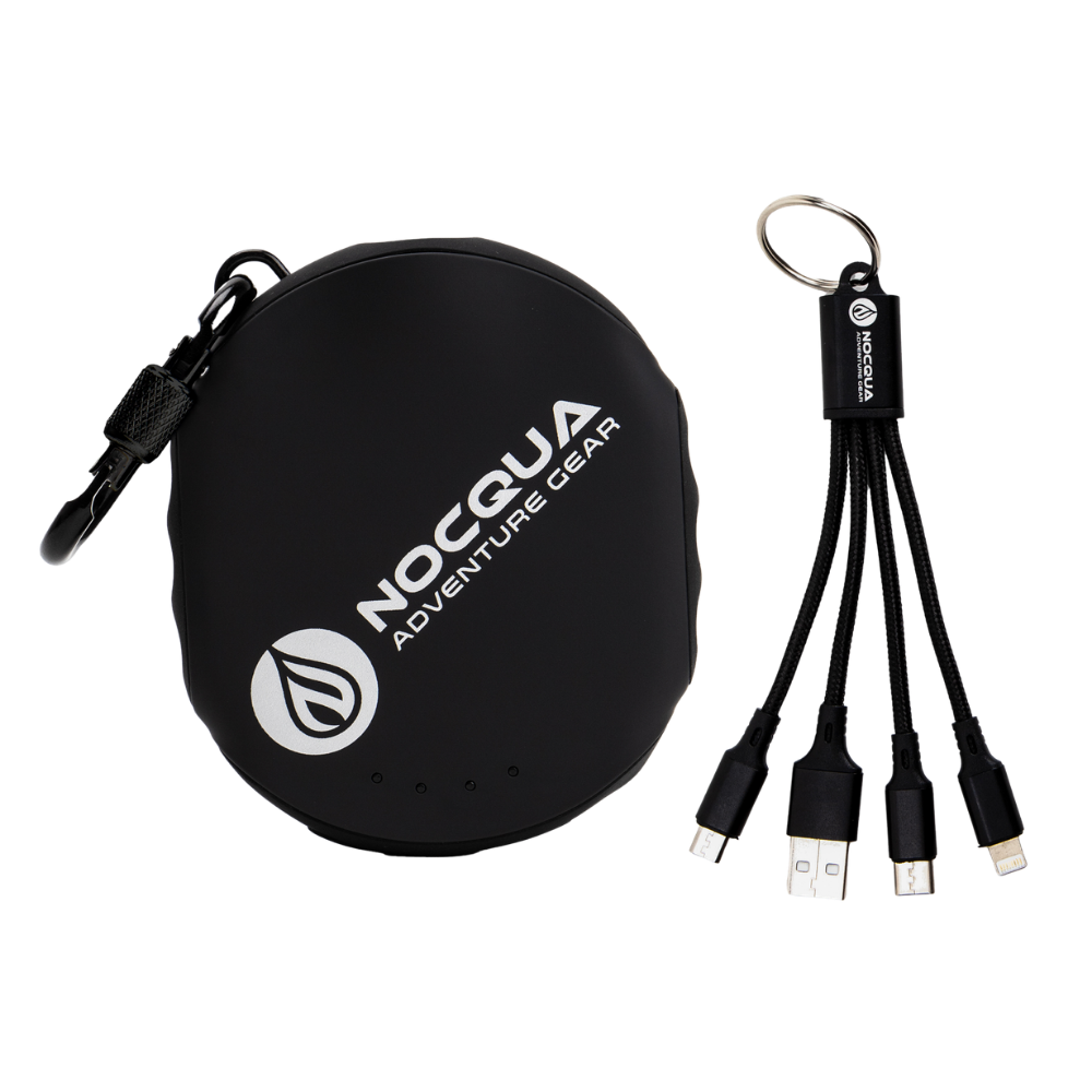 Nocqua 10k MAH Powerbank - Black