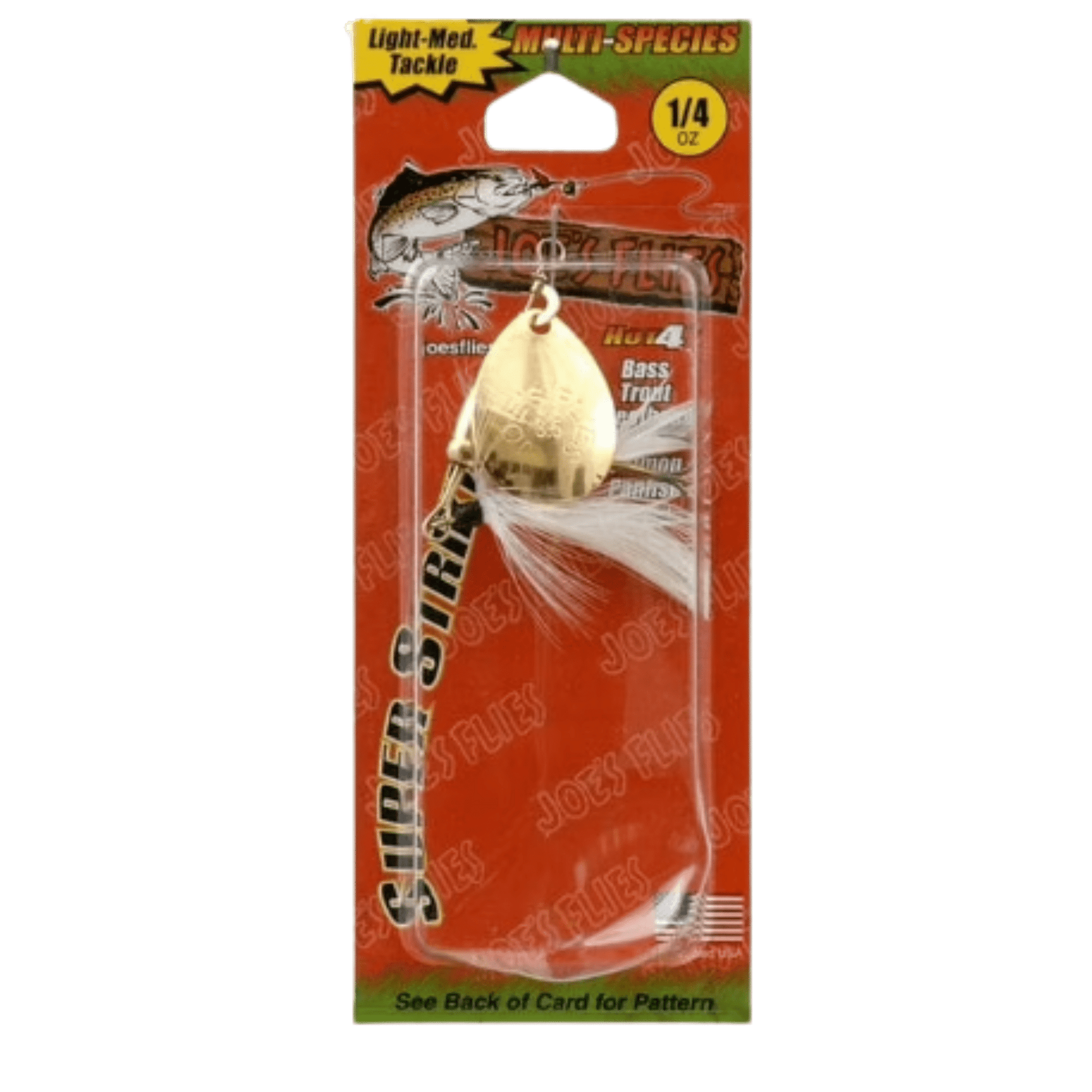 Joe Flies Lures - WHITE MILLER - 3