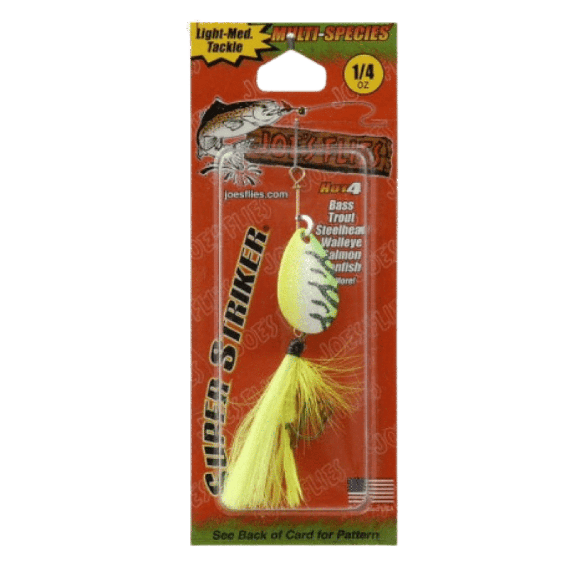 Joe Flies Lures - GLO - TIGER - 1