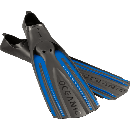 Oceanic Viper 2 Fullfoot Fins - Black / Blue - 1