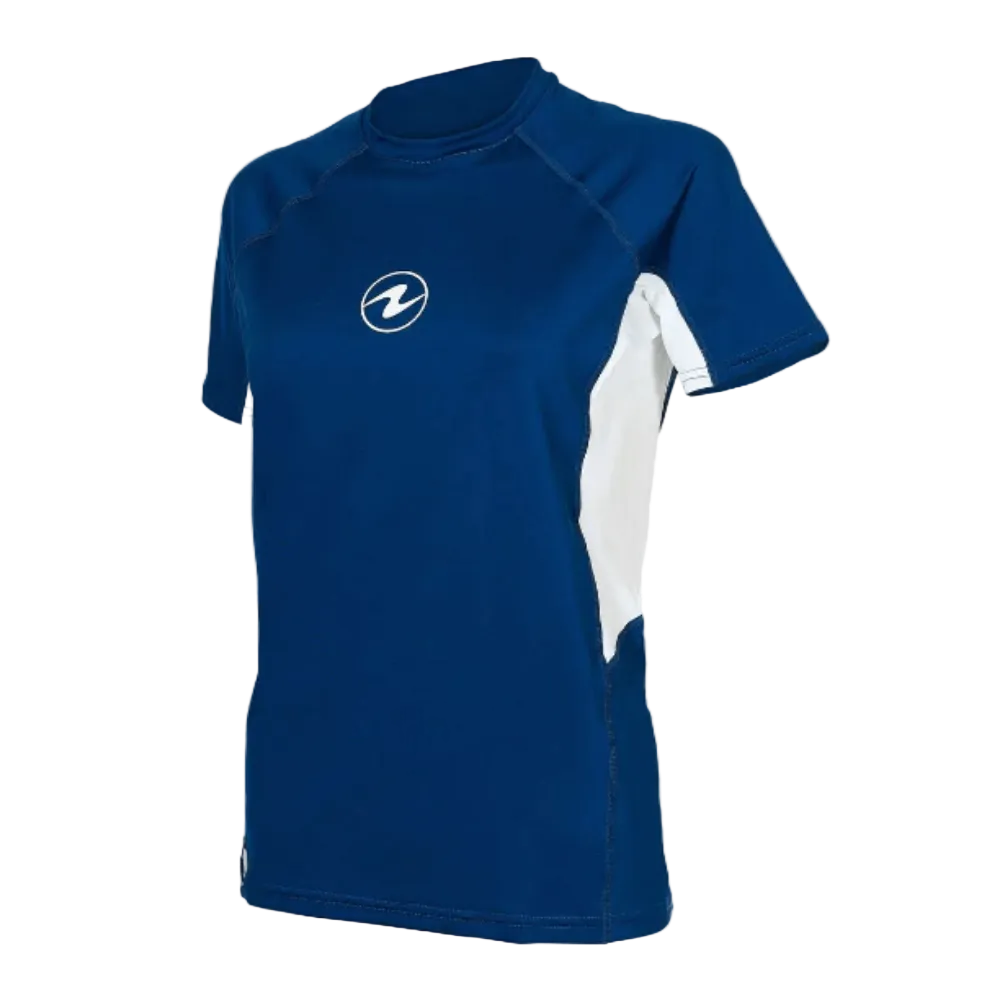 Aqualung Womens Short Sleeve Rashguard Shirt - Short Sleve - 1