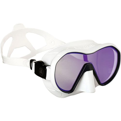 Apeks VX1 UV Tint Mask - White Skirt/ UV Lens - 1