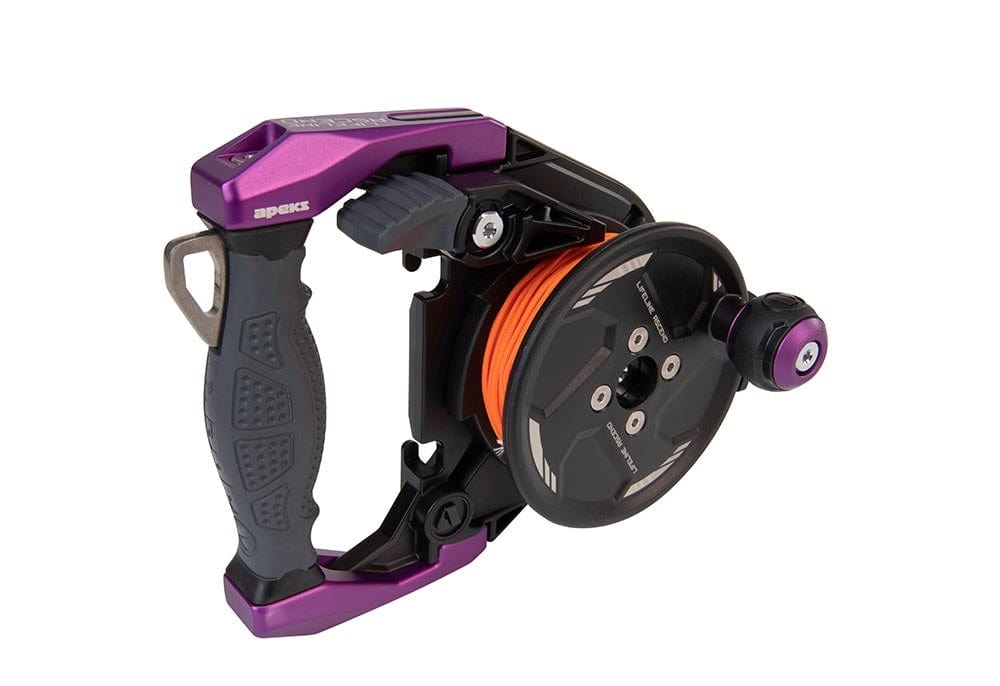 Apeks 120m Guide Reel - purple - 2