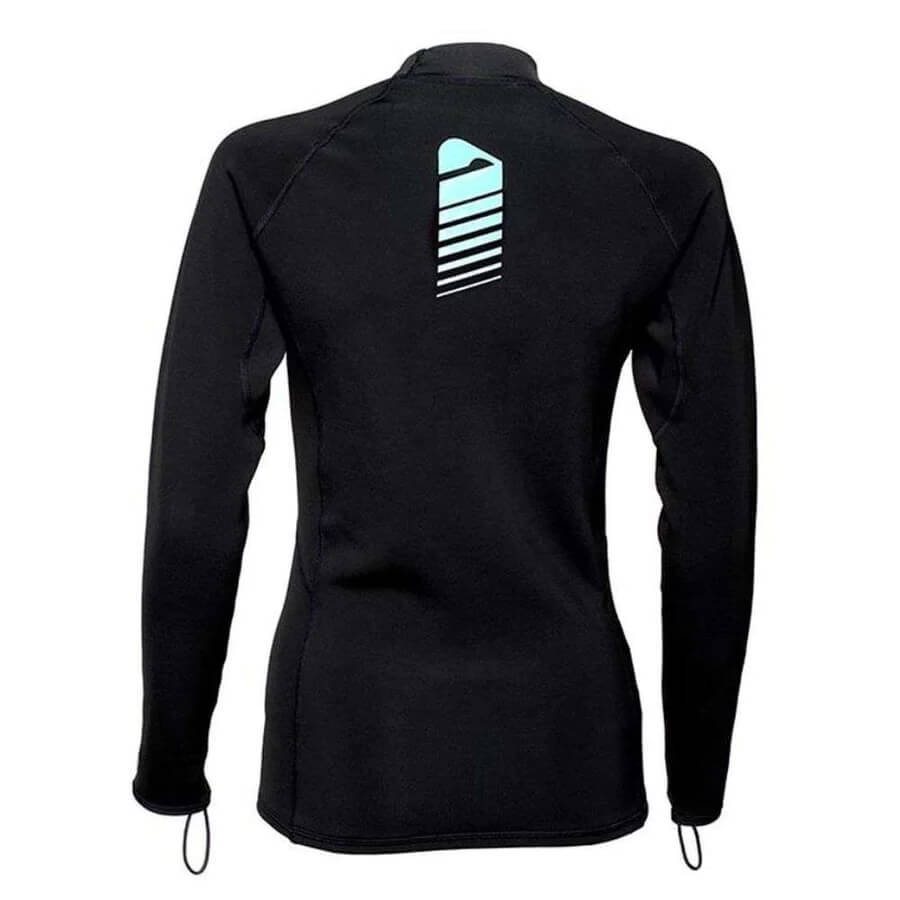 Apeks Womens Thermiq Carbon Long Sleeve Top - XS - 2