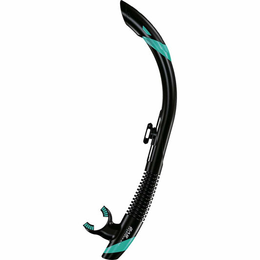 Atomic Aquatics SV2 Snorkel - Black/Aqua - 1