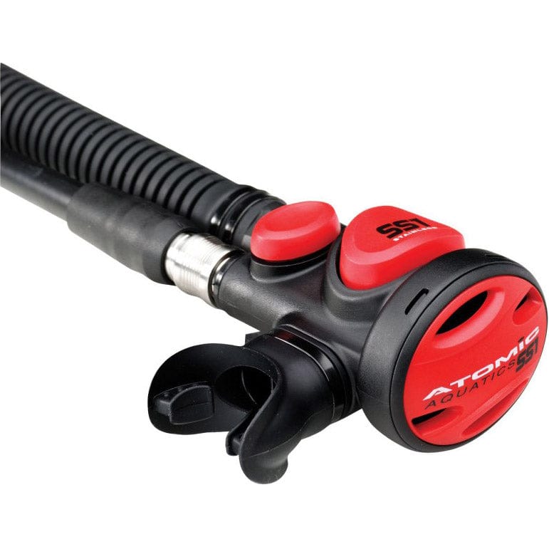 Atomic Aquatics SS1 Safe Second Octopus - Stainless Red - 6