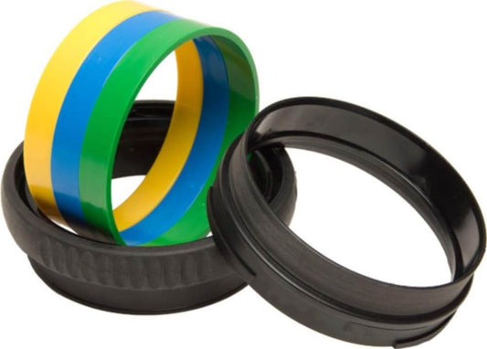 BARE Glove Lock QCP Dry Glove Ring Set - BARE Glove Lock QCP Set Black - 1