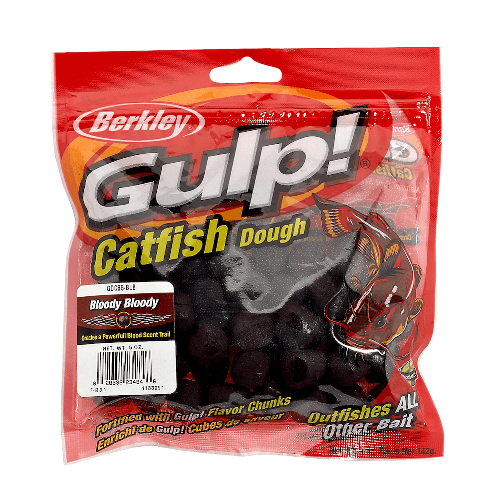 BERKLEY Gulp Catfish Dough 5 Oz - Bloody Bloody - 2