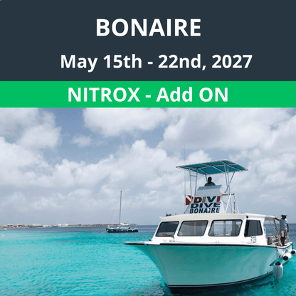 Bonaire Dive Vacation 2027 - ADD-ON: Unlimited Nitrox Package - 11