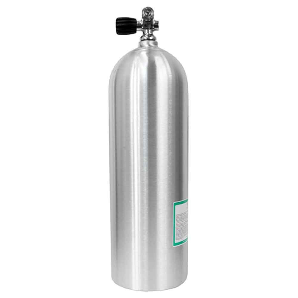 Catalina 63CF Aluminum Scuba Tank - Brushed - 1