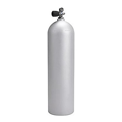 Catalina 80CF Aluminum Scuba Tank - Shot Blast - 11