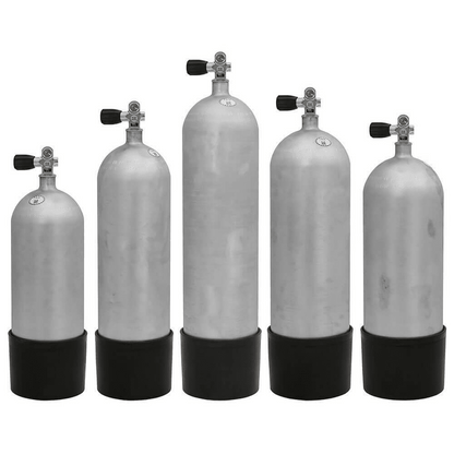 Faber High Pressure HP Steel Scuba Tank - Gray - 1